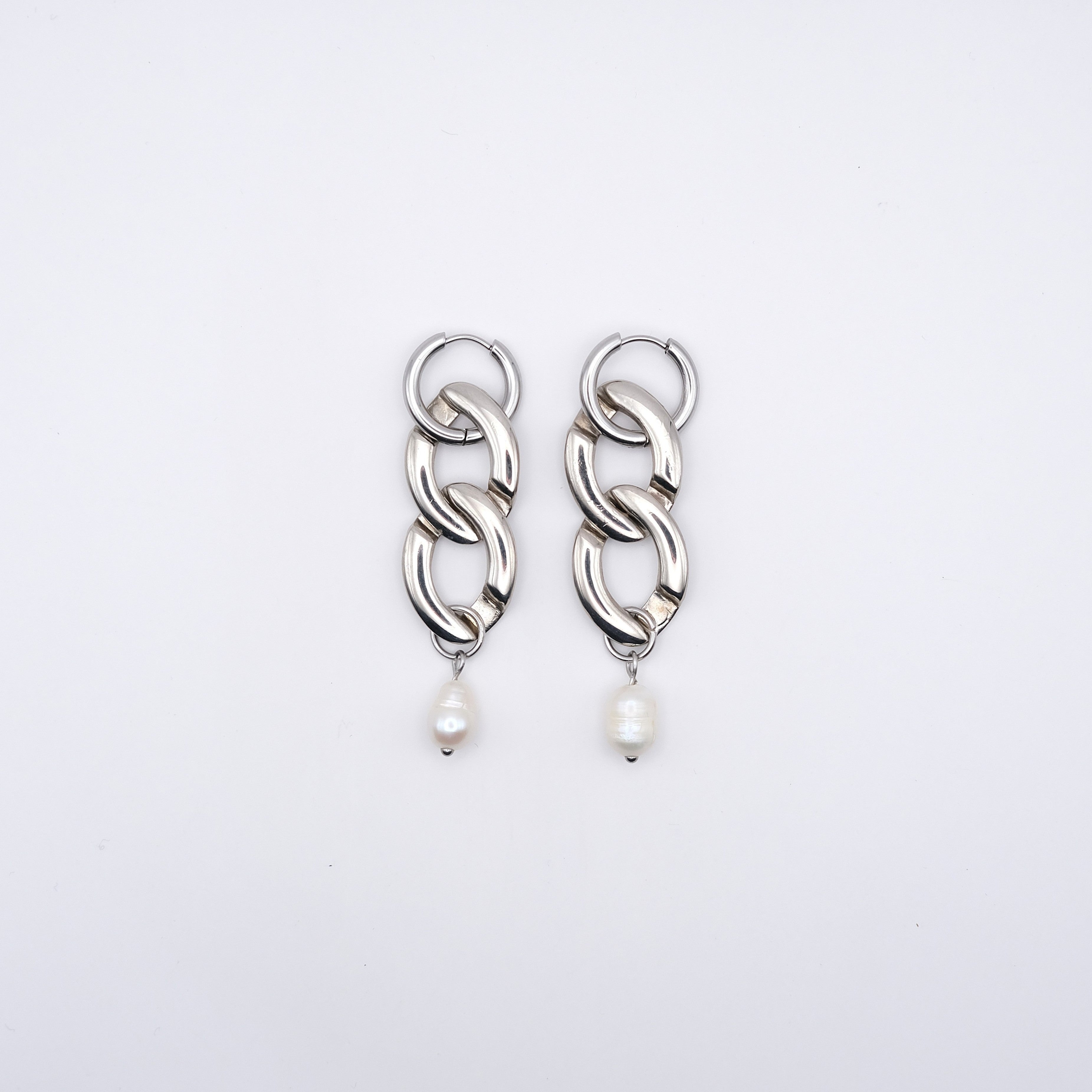 Mono boucle Don't care - silver