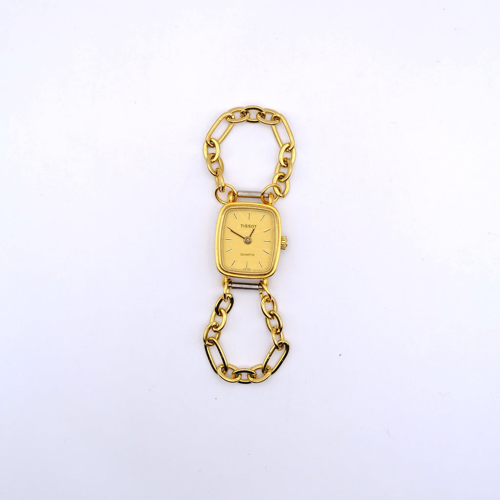 Bague montre Tissot 1980's