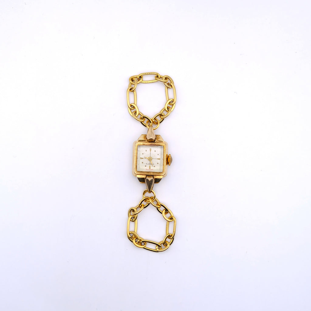 Bague montre Plaqué or 1950's