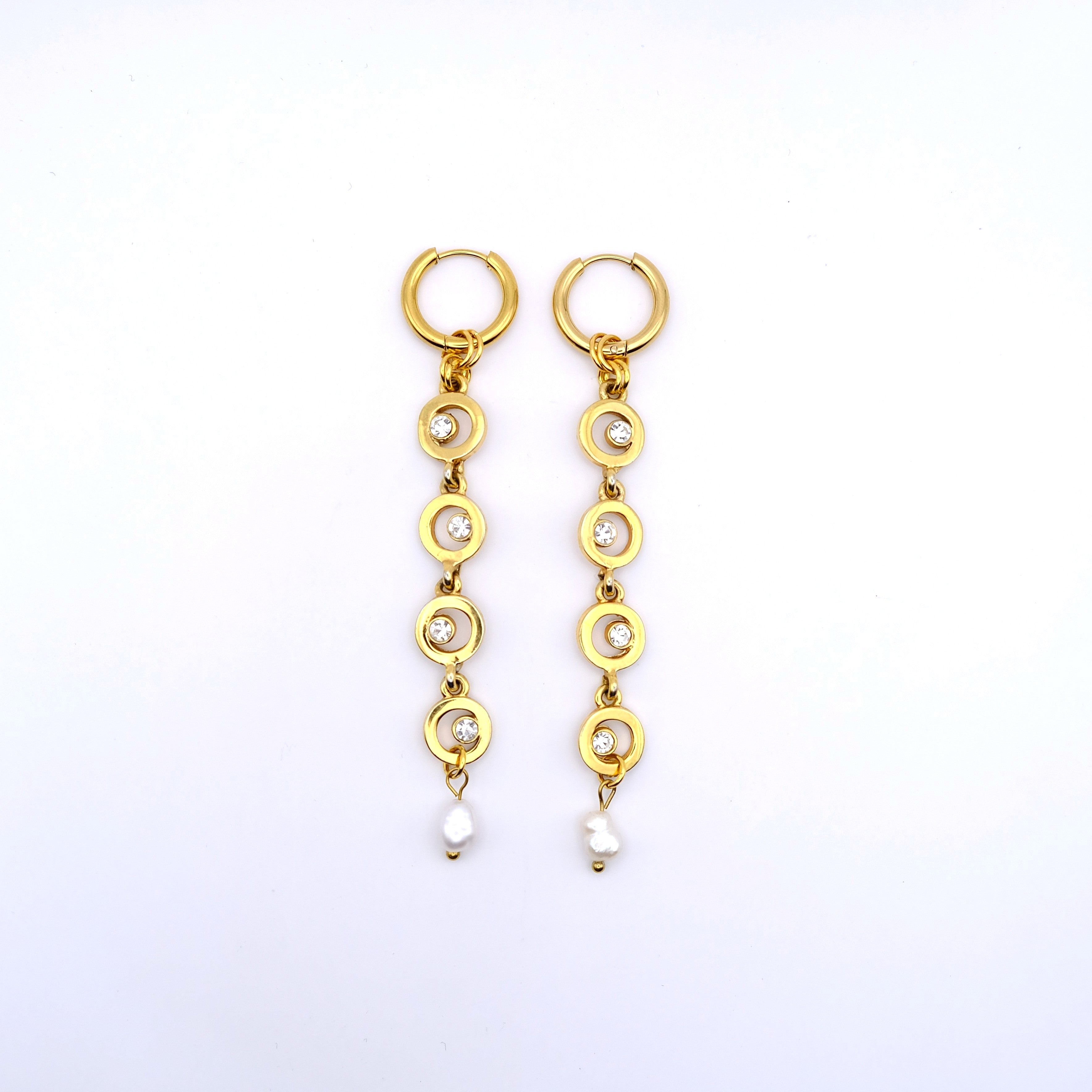 Mono boucle Golden Strass