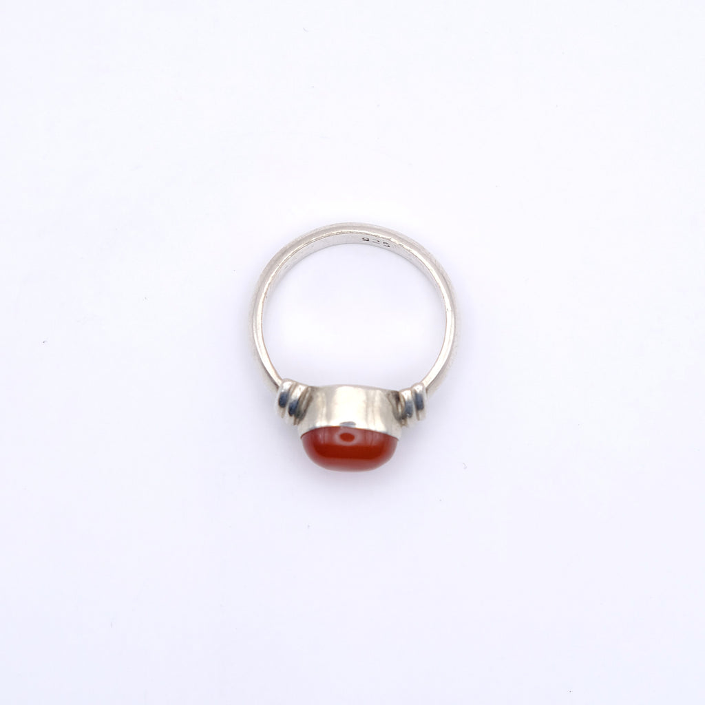 Bague Ambre 1980's