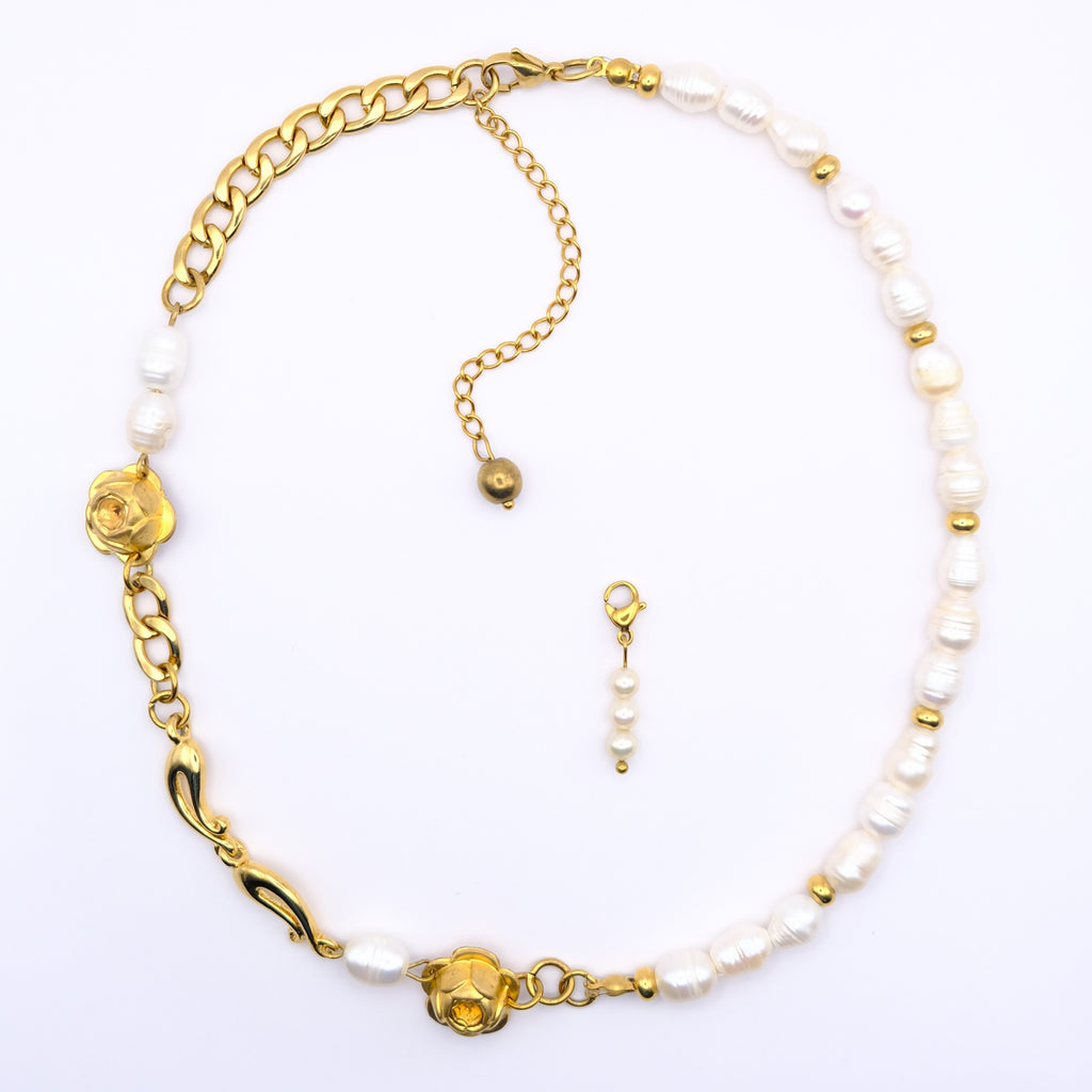 Collier Flower Power - modulable