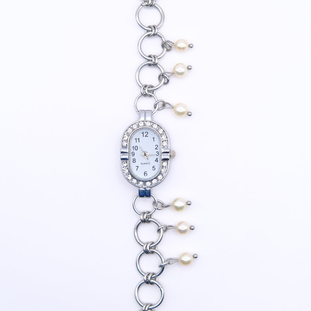 Collier Watch & Strass