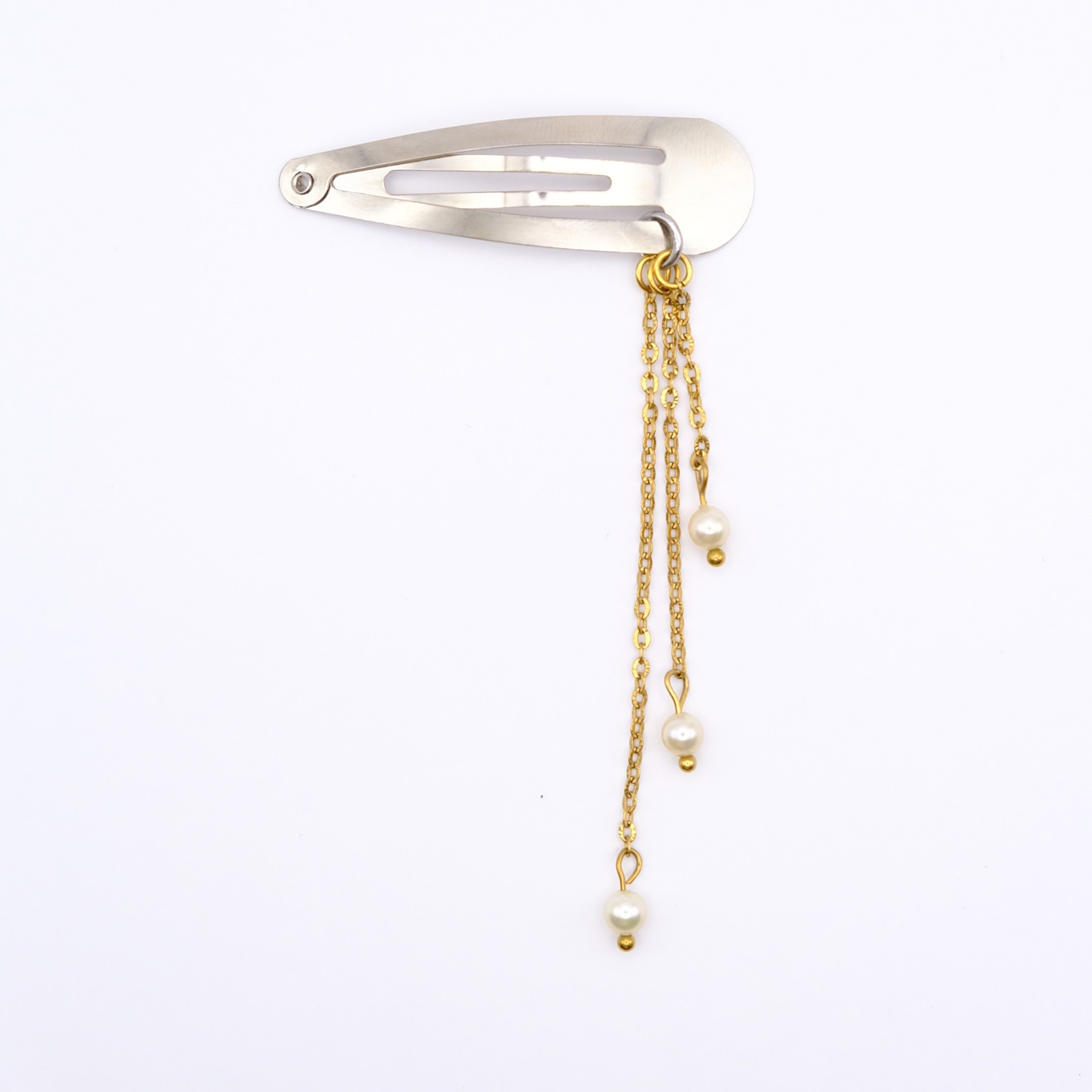 Barrette Drops of gold