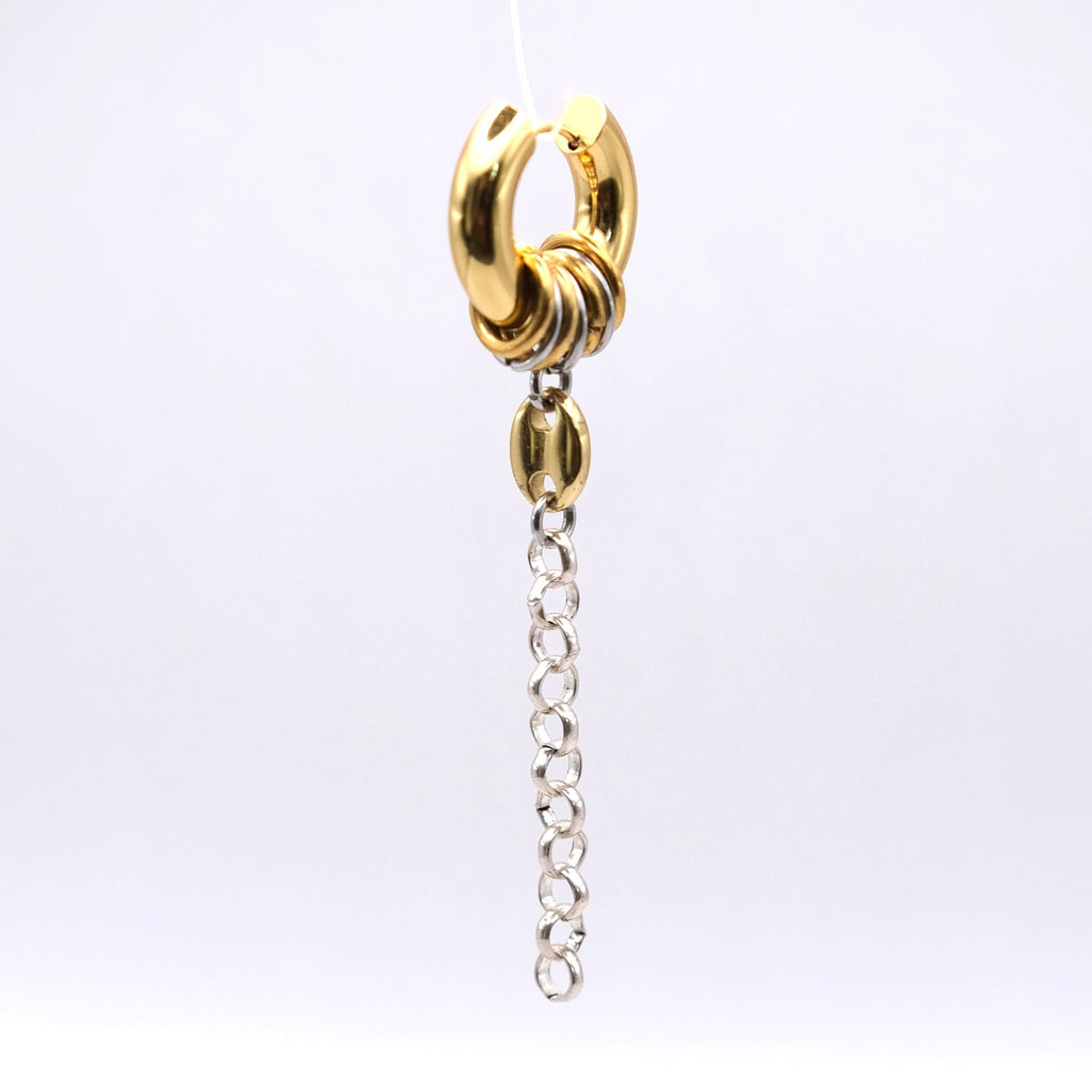 Mono boucle  Silver Chain