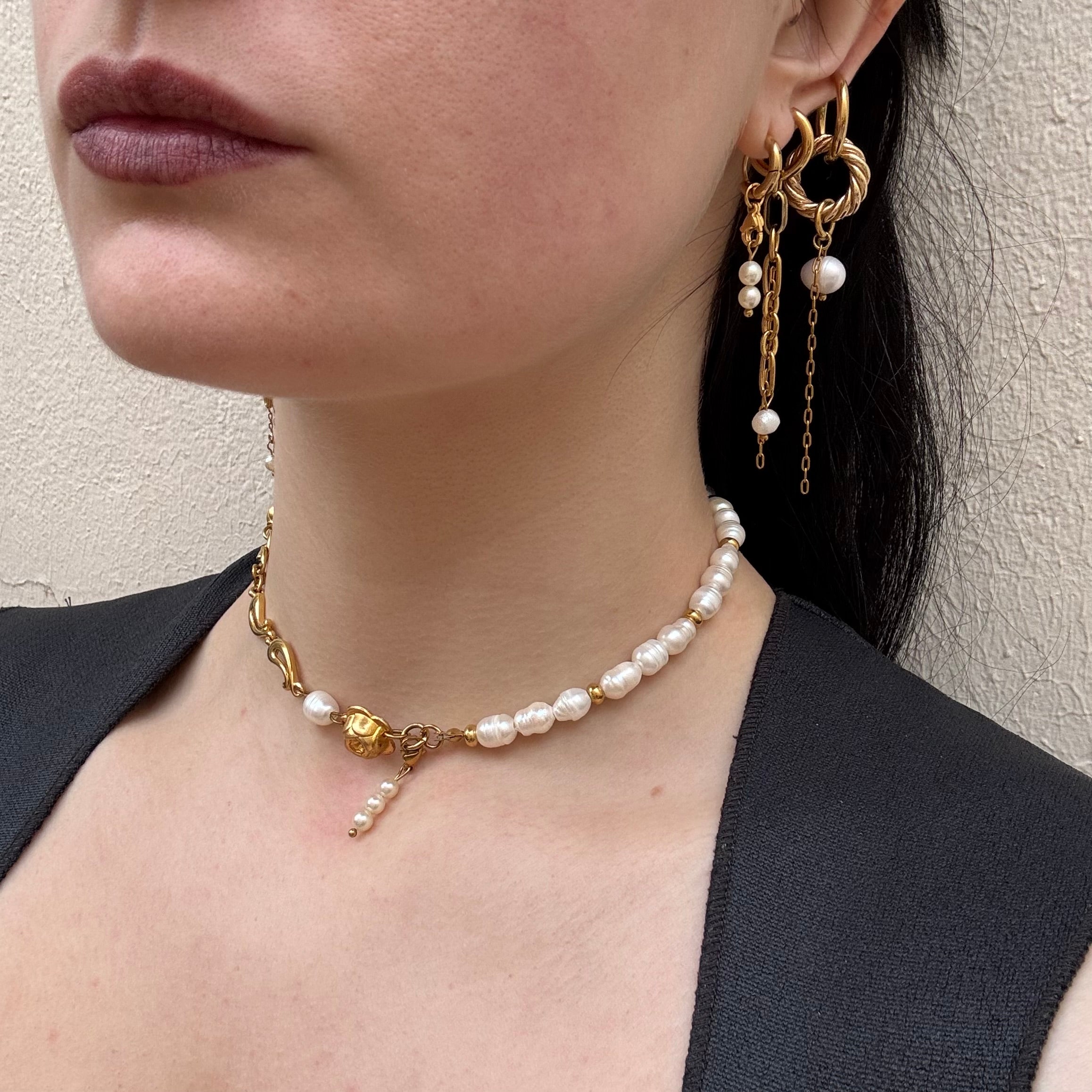 Collier Flower Power - modulable