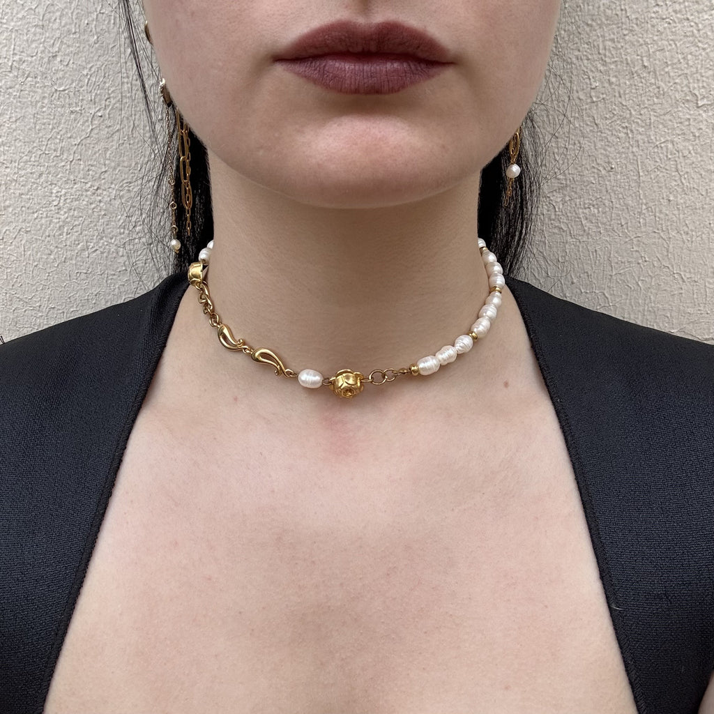 Collier Flower Power - modulable