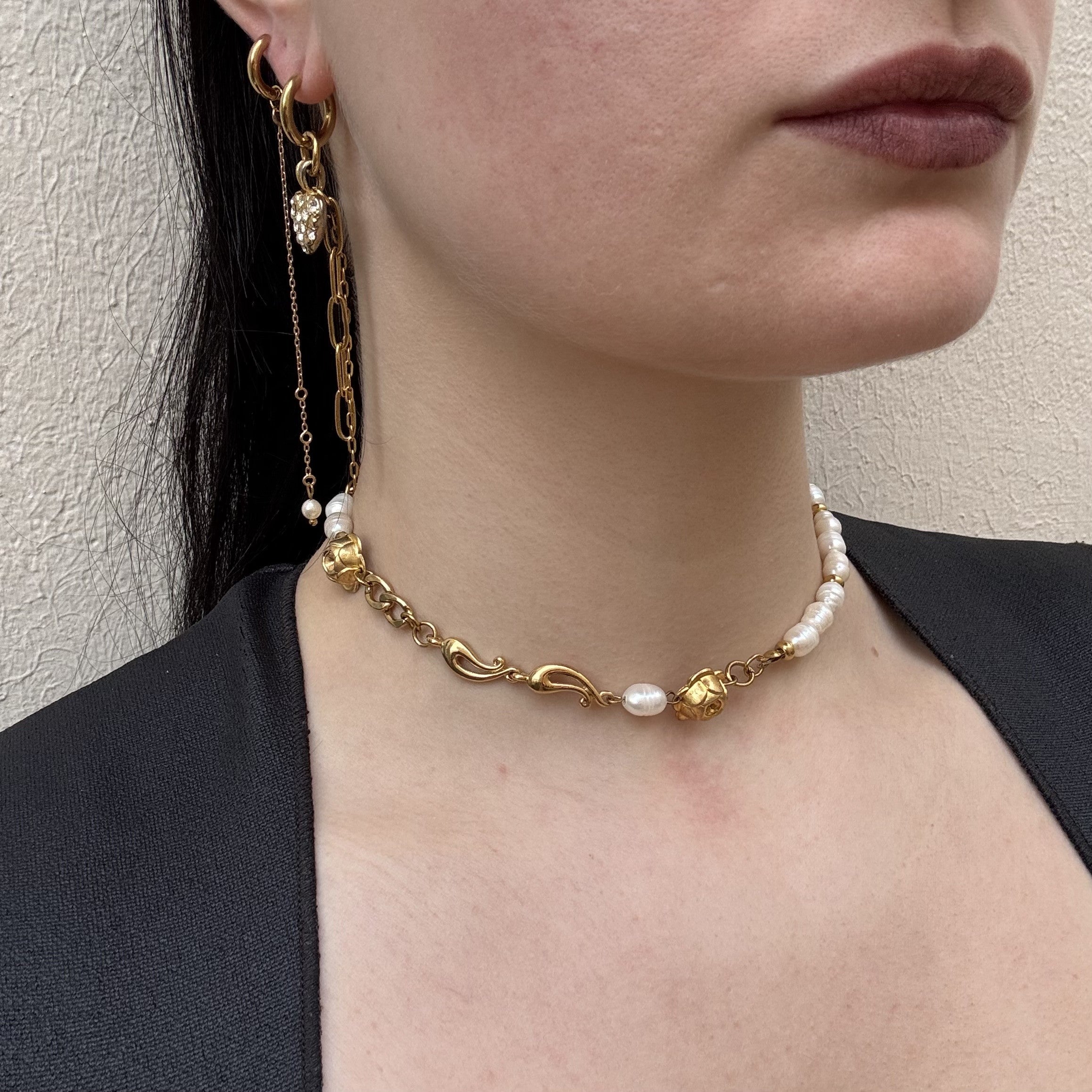 Collier Flower Power - modulable