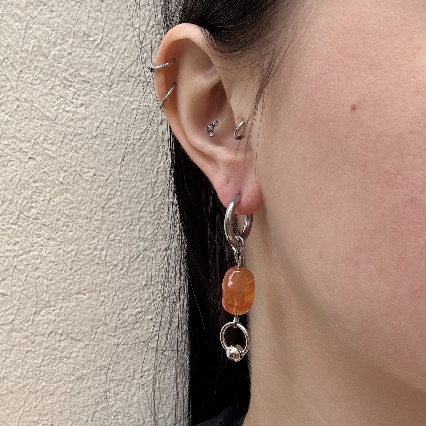 Mono boucle Amber & Piercing