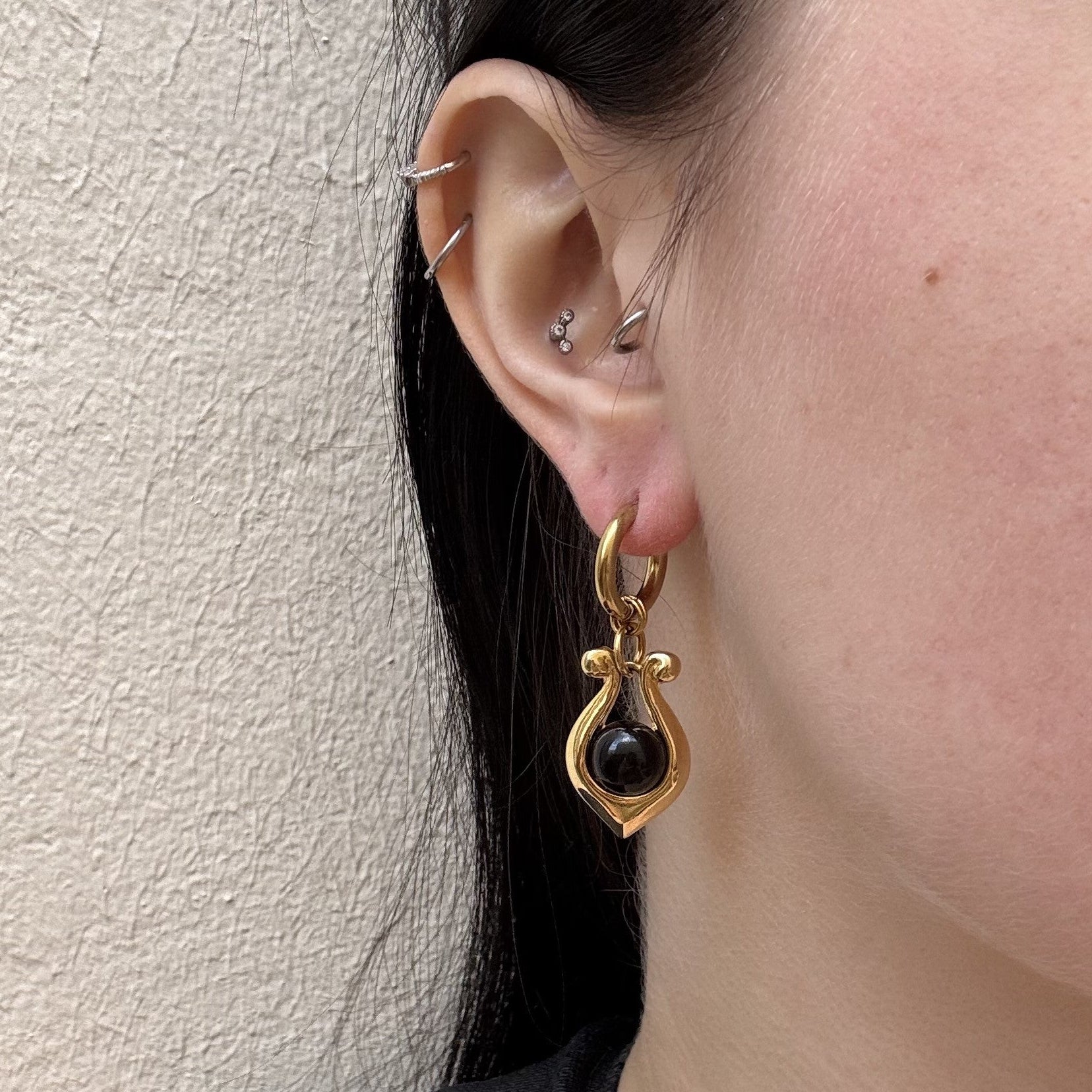 Mono boucle Black Pearl