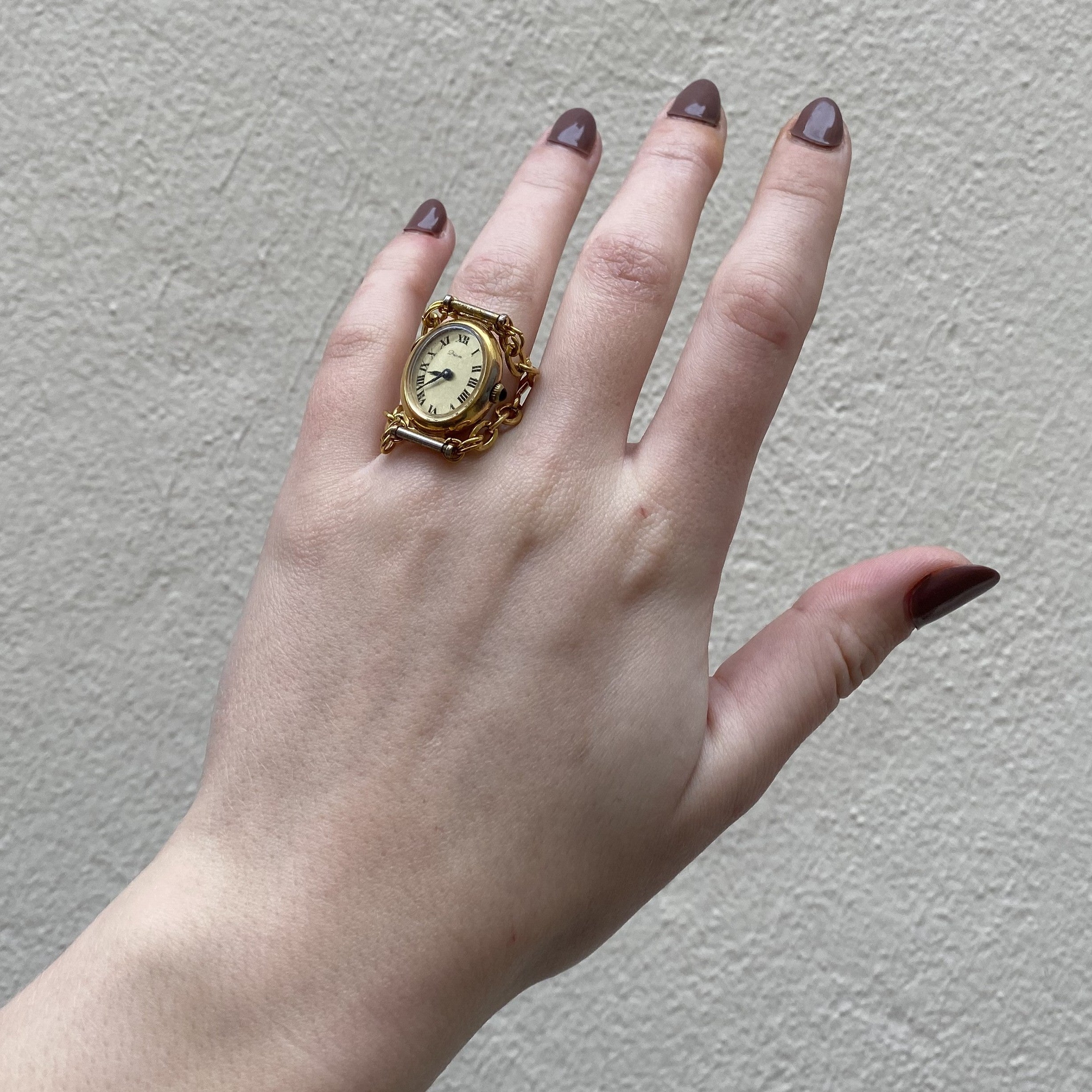 Bague montre Diam 1960's