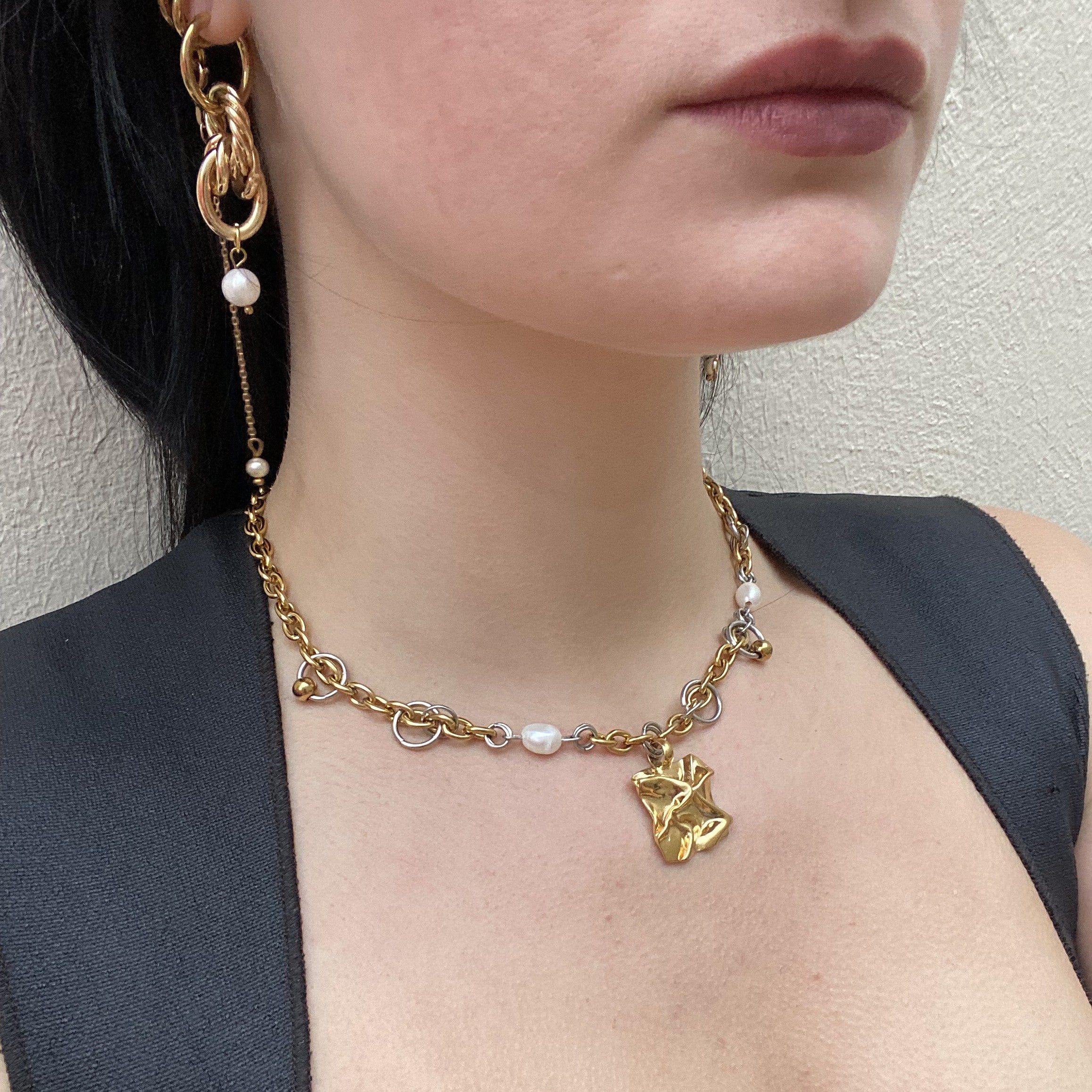 Collier Gold & Silver