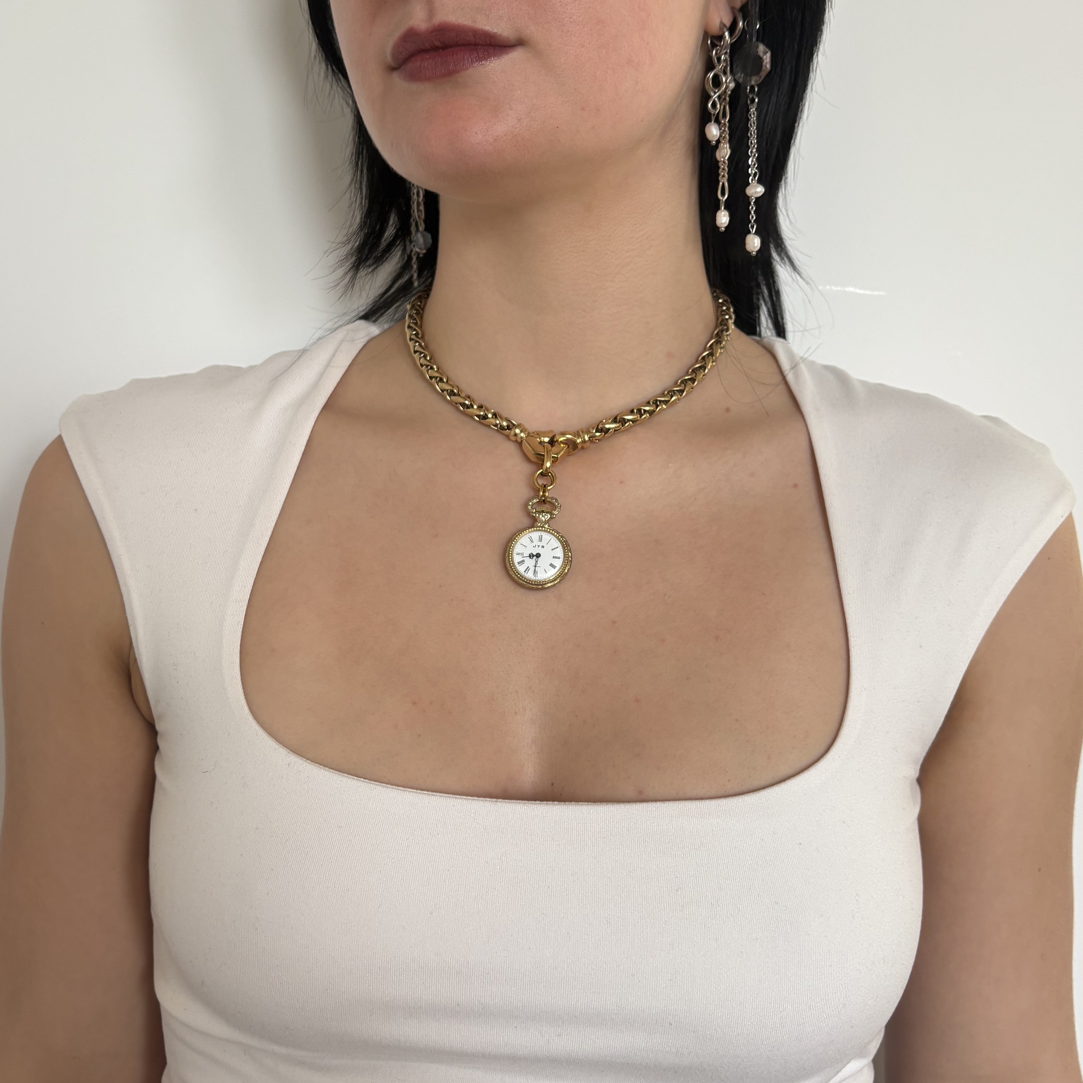 Collier Pocket watch - modulable