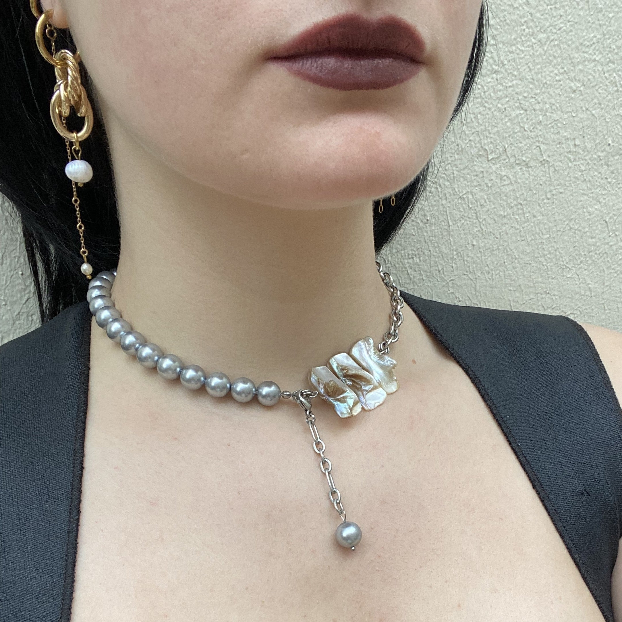 Shells necklace - adjustable 